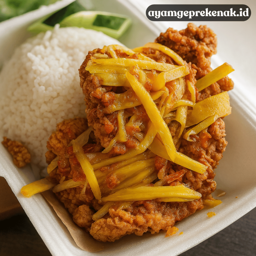 resep ayam geprek sambal mangga