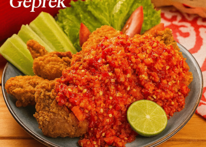 Resep Ayam Geprek Crispy di Luar Lembut di Dalam, Bikin Nagih!