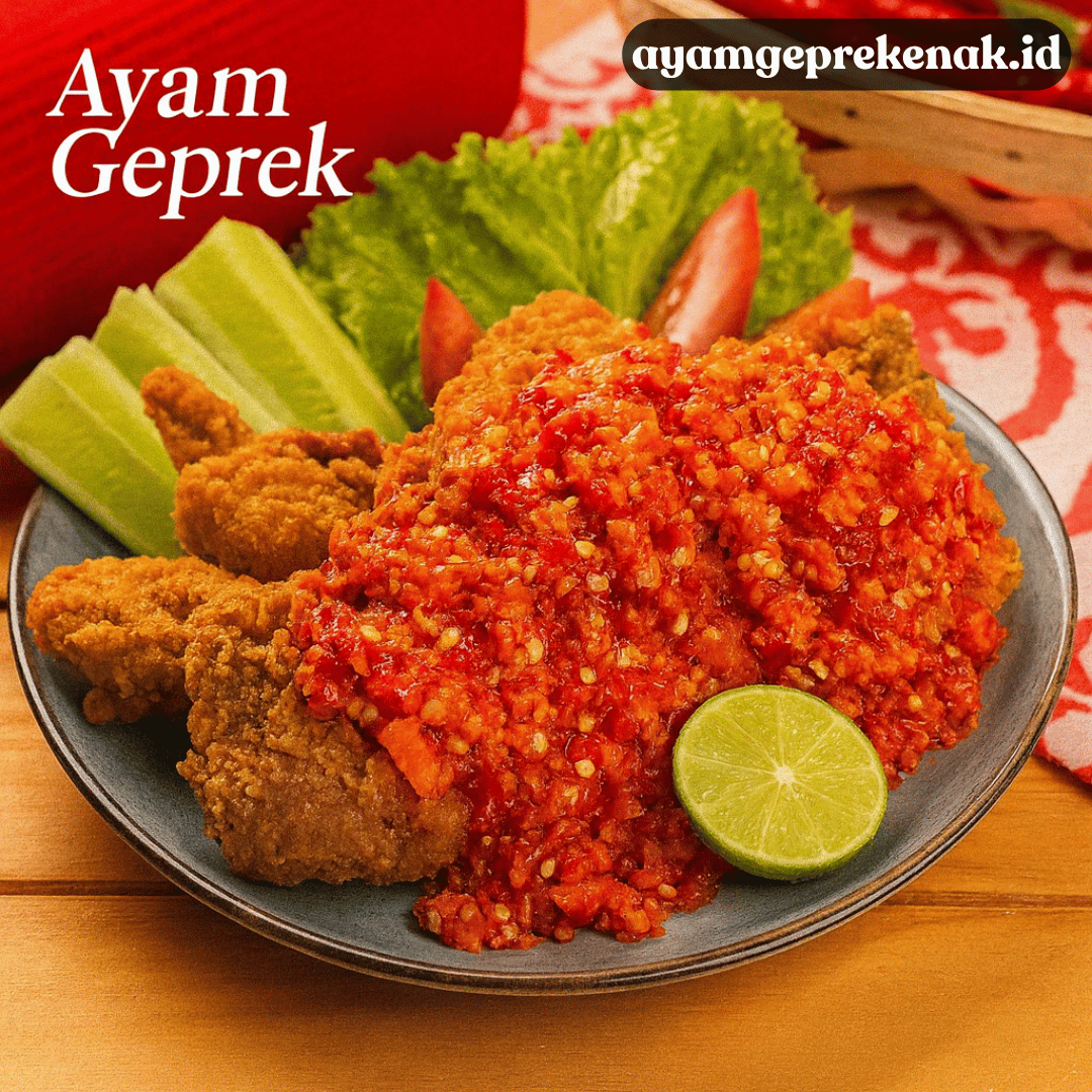 Resep Ayam Geprek Crispy di Luar Lembut di Dalam, Bikin Nagih!