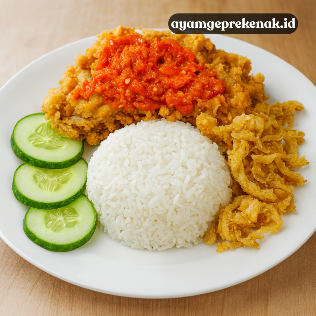 Ayam Geprek Terenak di Yogyakarta