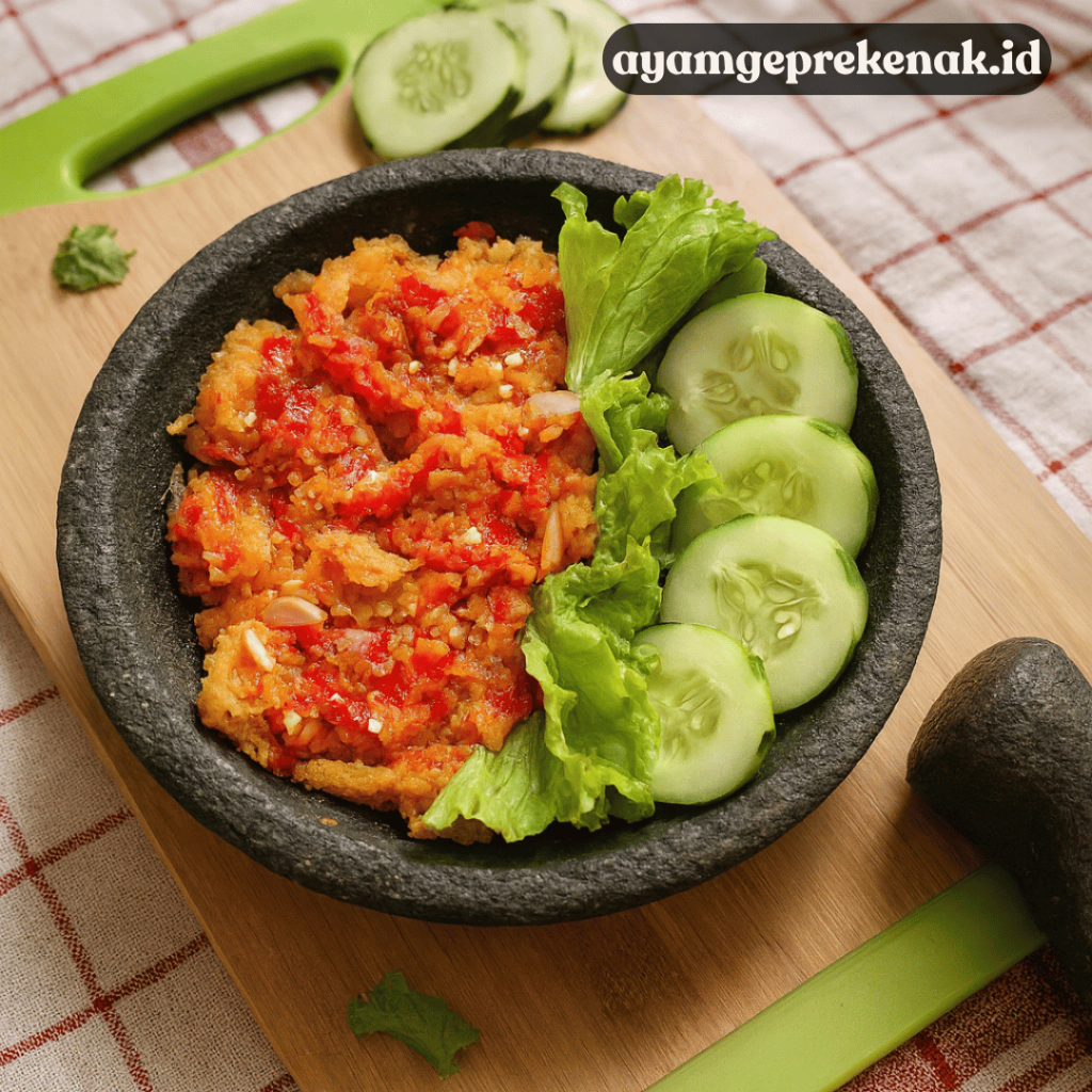 Ayam Geprek Sambal Bawang