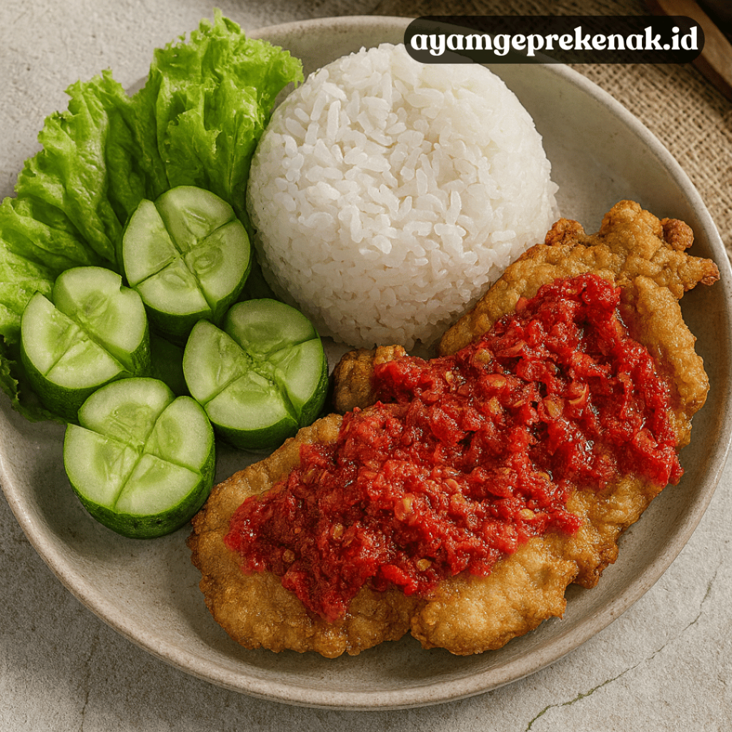 resep ayam geprek rumahan