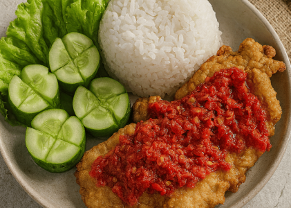 Resep Ayam Geprek Rumahan, Rasa Restoran Ternama