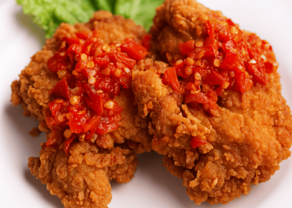 Ayam Geprek Tanpa Minyak, Renyah dan Sehat