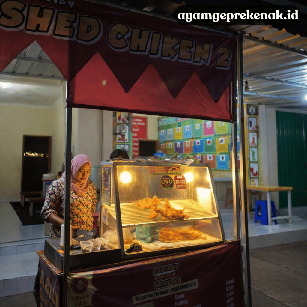strategi buka warung ayam geprek