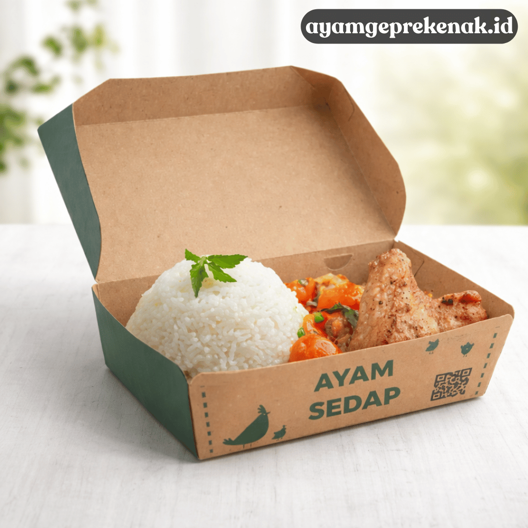 Cara Bikin Kemasan Ayam Geprek Menarik Bikin Laris