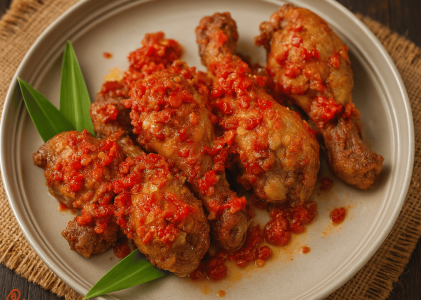 Ayam Geprek Balado Padang Pedasnya Menggila, Gampang Banget!