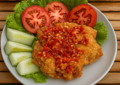 Tips Menikmati Ayam Geprek Pedas Tanpa Kepedasan