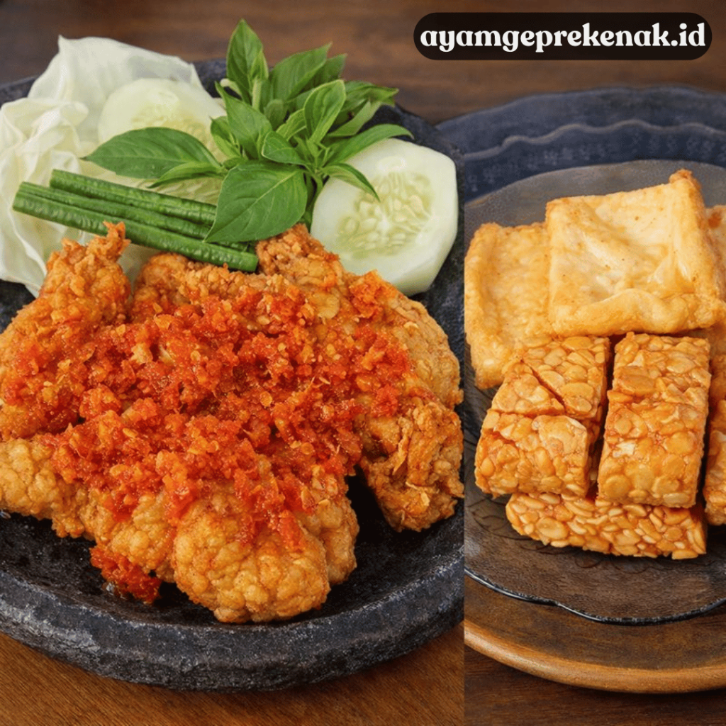 Resep Ayam Geprek Tahu Tempe