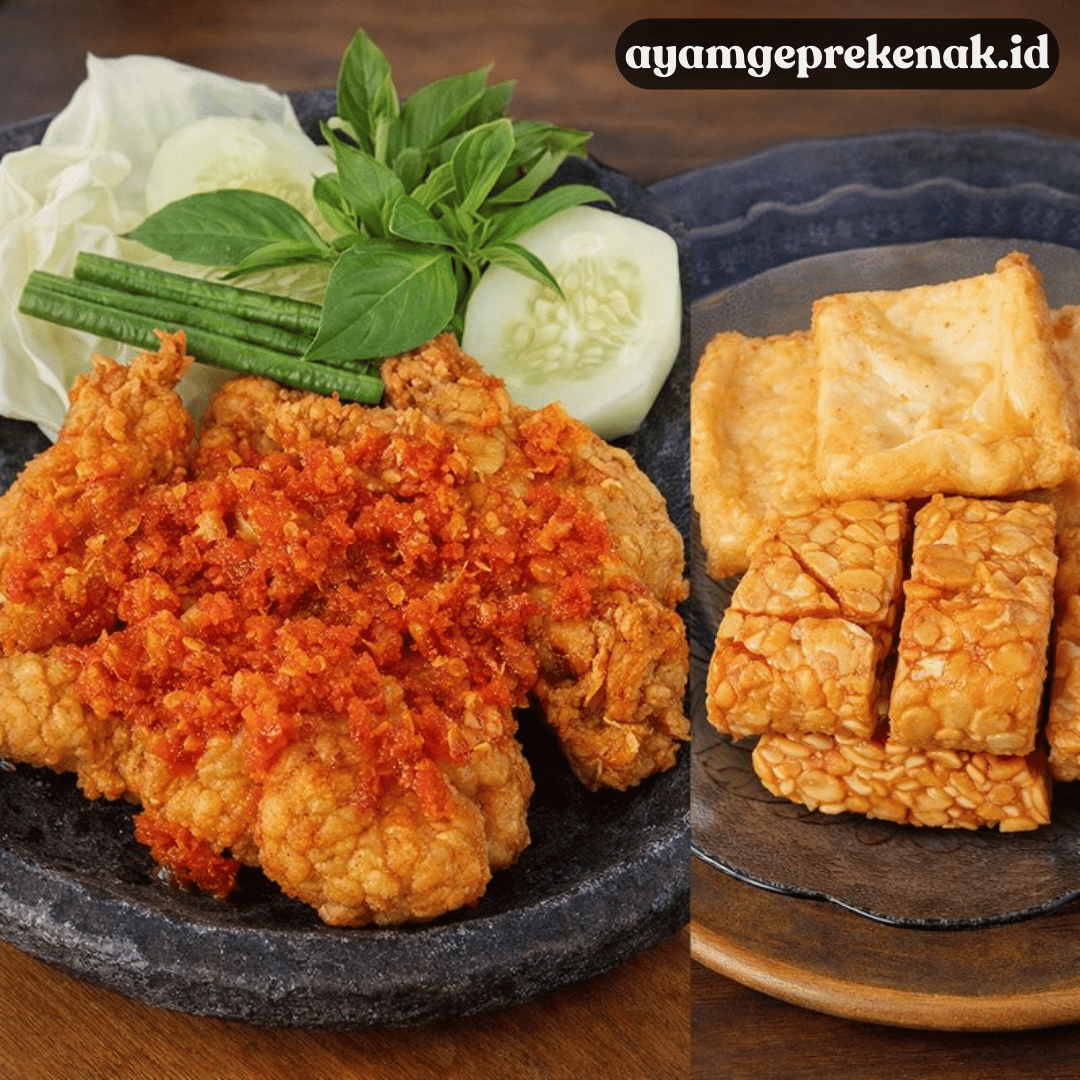 Resep Ayam Geprek Tahu Tempe, Crispy Bikin Nagih!