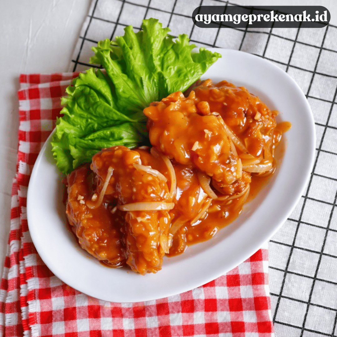 Resep Ayam Geprek Saus BBQ yang Unik dan Lezat