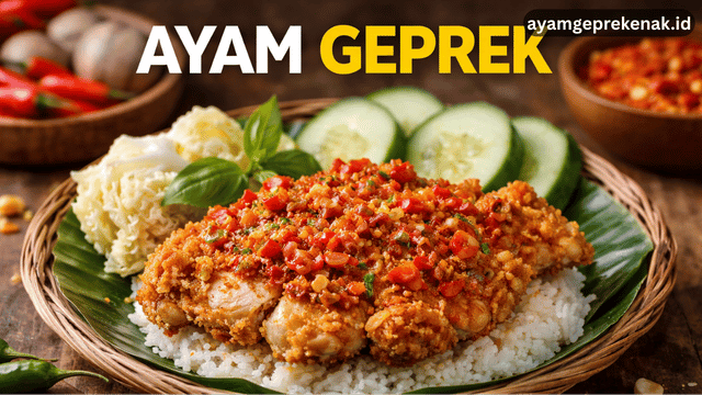 ayam geprek di Jagakarsa