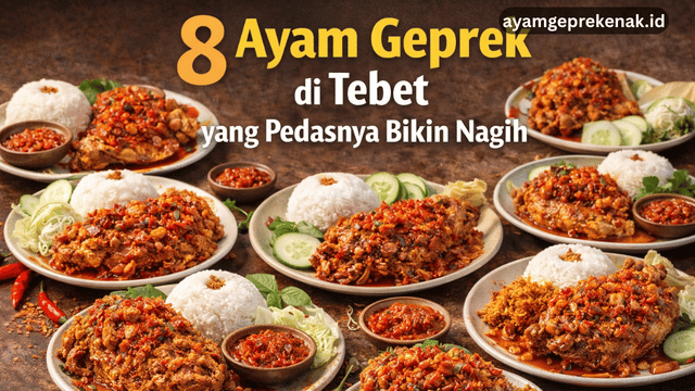 ayam geprek di tebet