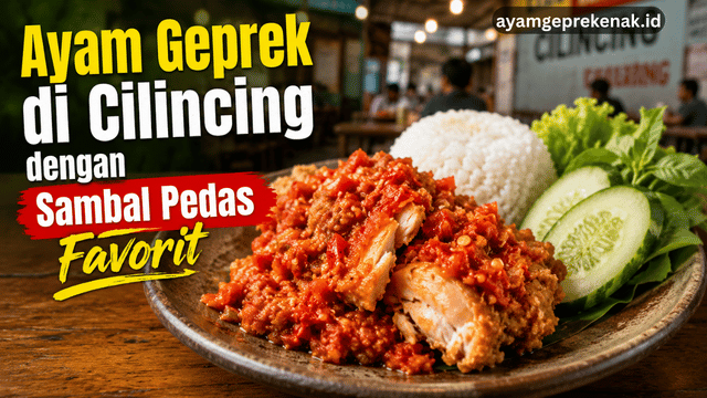 Ayam Geprek di Cilincing