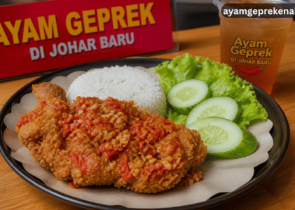 Ayam Geprek di Johar Baru, Enak Pedas dan Bikin Nagih