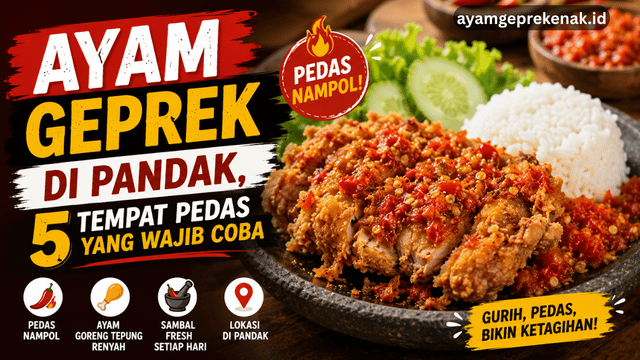 Ayam Geprek di Pandak
